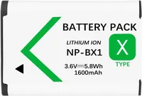 Акумулятор NP-BX1 (2 шт) для Sony ZV-1, ZV-1F, RX100, HDR-CX405, Висока ємність — фото 3