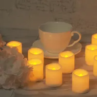 Свечи CANDLE CHOICE (24 шт) LED, на батарейках (в комплекте), с таймером 6/18 — фото 4