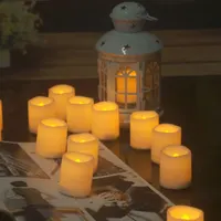 Свічки CANDLE CHOICE (24 шт) LED, на батарейках (в комплекті), з таймером 6/18 — фото 3
