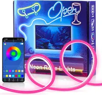 Неонова LED-стрічка (10м) RGB, Bluetooth, App, Синхронізація з музикою, Вулична (Без пульта) — фото 6