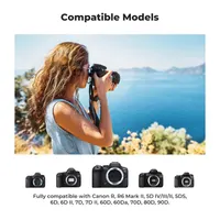 Набор K&F CONCEPT: 3 аккумулятора LP-E6NH (2250mAh) + Тройное ЗУ, для Canon R7, R6, R5, 5D, 6D — фото 6