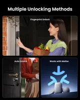 Розумний замок SwitchBot Lock Ultra + Keypad Touch (Fingerprint), Euro, Matter, WiFi, Premium — фото 3