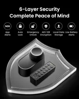 Умный замок SwitchBot Lock Ultra + Keypad Touch (Fingerprint), Euro, Matter, WiFi, Premium — фото 8