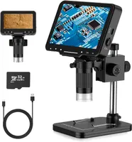 Цифровий мікроскоп PalliPartners 4.3" LCD (1080P, 1000X), 10МП, USB, Запис відео, для пайки — фото 2