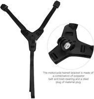 Крепление на шлем для экшн-камеры (на подбородок), для GoPro, DJI, Sony, мотоциклетное — фото 4