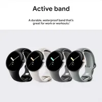 Спортивний ремінець Google Pixel Watch Active Band 'Крейда' – комфорт та стиль для активних днів — фото 2