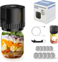 Электрический вакуумный упаковщик для банок (Mason Jar), Насос, 2 размера крышек, USB — фото 2
