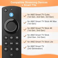 Пульт ДК для Amazon Fire TV Stick / Cube / 4K Max з голосовим керуванням, Змінний (L5B83H) — фото 4