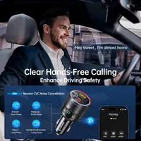 Автомобільний FM-трансмітер Syncwire Bluetooth 5.4 зі швидкою зарядкою 38W (PD 20W + QC3.0) — фото 2