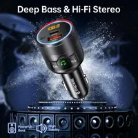 Автомобільний FM-трансмітер Syncwire Bluetooth 5.4 зі швидкою зарядкою 38W (PD 20W + QC3.0) — фото 6