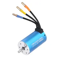 RC Brushless Motor, 3665 2600KV 4 Poles High Efficiency High Torques for RC Car and Boat with High Speed Bearing Aluminum Alloy — фото 2