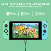Контроллеры Joy-Con для Nintendo Switch (Пара), Niubixx, Вибрация, Гироскоп, RGB — фото 4