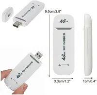 Internet key 4g lte wifi 150 mbps white with sim card slot and reset button — фото 2
