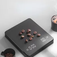 Электронные кухонные весы для кофе (с таймером), Точные, Автоматическое обнуление, Сенсорные — фото 7