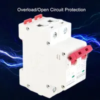 Автоматичний вимикач постійного струму (DC) 2P 25A 500V для сонячних панелей — фото 7