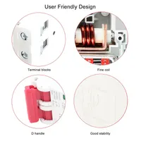 DC Miniature Circuit Breaker, 2P 6000A DC Disconnect Switch DIN Rail Installation Mini Circuit Breaker Air Switch 25A DC500V for Solar PV System