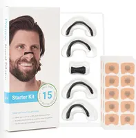 Смужки від хропіння (Пластир для носа) Extra Strength, 30 шт, Чорні, Для покращення дихання — фото 7