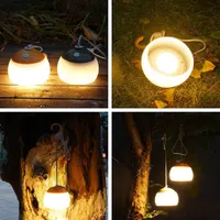 Mini Retro Camping Light USB Rechargeable LED Hook Night Light Outdoor Emergency — фото 5