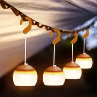 Mini Retro Camping Light USB Rechargeable LED Hook Night Light Outdoor Emergency — фото 6