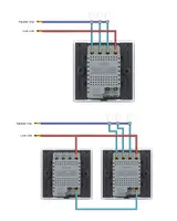 Розумний вимикач LIVOLO Zigbee 2 клавіші (Сенсорний), Без нуля, Скло, Чорний (Потрібен Хаб) — фото 6