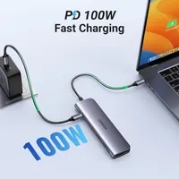 USB-C Хаб UGREEN Revodok 1071 (7-в-1): 4K HDMI, 100W PD, SD/TF, 2xUSB-A, USB-C Data — фото 3
