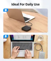 Кабель USB 3.0 Папа-Папа (Type A to A) 0.5м, SUNGUY, 5 Гбит/с, Нейлоновая оплетка — фото 5