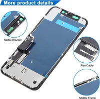 Дисплей для iPhone 11 з тачскріном 6.1", високоякісний LCD екран для моделей A2111, A2221, A2223 — фото 5