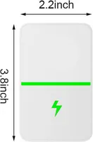 Stop Watt Power Saver, Power Saver, Power Saver, Household Appliance with Stable Voltage, for Household Office Market Factory (EU Plug) Pack of 3 — фото 3