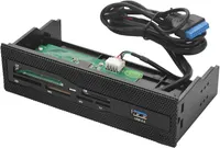 Внутренний Картридер 3.5" USB 3.0 (All-in-One), SD/MicroSD/CF/XD/M2/MS, в корпус ПК — фото 4