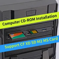Внутренний Картридер 3.5" USB 3.0 (All-in-One), SD/MicroSD/CF/XD/M2/MS, в корпус ПК — фото 6