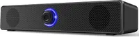 Комп'ютерні колонки 2.0 (USB живлення), Дротові, Стерео, 3.5мм Jack, Чорні