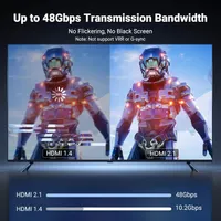 UGREEN USB-C to DisplayPort 2.1 Cable 40Gbps 16K@30Hz 8K@120Hz 4K@240Hz Thunderbolt 5 100 cm — фото 4