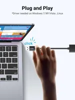 Мережевий адаптер UGREEN Gigabit Ethernet (USB 3.0 to RJ45) — Інтернет для ноутбука та Nintendo Switch — фото 4