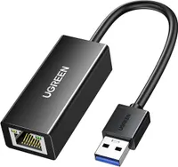 Сетевой адаптер UGREEN Gigabit Ethernet (USB 3.0 to RJ45) — Интернет для ноутбука и Nintendo Switch — фото 2
