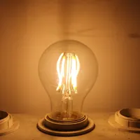1 x LED E27 bulb, 4 W, replaces 30 W, warm white 2700 K, 360 lumens, A60, ceramic, 60 x 102 mm, non-dimmable — фото 6