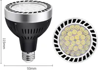 PAR30 E27 45W 220V LED Spot Light Bulb Lamp Indoor Lighting for LED Track Light Home Living Room Shop,Cold Light 1 pcs — фото 5