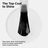 Vishine New Technology Protective Ultra Glossy 2Pcs of 16ml No Wipe Top Coat for Chip Free Long Lasting Soak Off Gel Nail Polish — фото 2