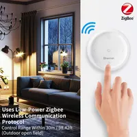 HEIMAN 7W A19/E27 Zigbee Light Bulbs & Remote Control, Colour Changing Light Bulb Dimmable Bulb, for Home Bar Party KTV Mood Ambiance Lighting (White) — фото 6