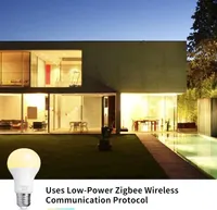 Розумна LED лампа HEIMAN Zigbee 3.0 E27 7W (RGB+CCT), Димується, Потрібен Хаб — фото 5