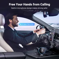 Bluetooth 5.4 адаптер UGREEN (AUX) для авто и колонок, Hands-Free, 15 часов — фото 3