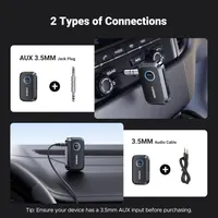 UGREEN Bluetooth 5.4 Adapter for Car, Receiver for Car/Home Stereo/Speaker/Wired Headphones, Handsfree Call, Dual Device Connection, 15 Hour Playtime — фото 5