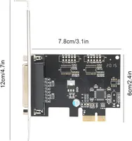 Контроллер PCI-E to LPT (Параллельный порт DB25) для принтеров и ЧПУ — фото 7