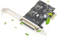 PCIE Parallel Port Card, PCI Express Single Parallel Port Card, Print Port LPT PCIE LPT Printer Card Adapter DB25 for Printers Programmers Scanners — фото 4