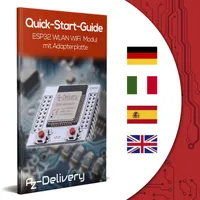 AZDelivery 3 x ESP32 WROOM-32 WLAN WiFi Bluetooth Microcontroller with free Adapter Board compatible with Arduino and Raspberry Pi including E-Book! — фото 4