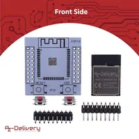 Набір плат розробника ESP32 NodeMCU (3 шт), WiFi + Bluetooth, WROOM-32, AZDelivery — фото 6