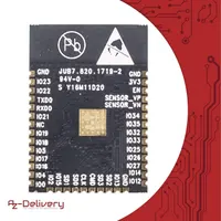 Набор плат разработчика ESP32 NodeMCU (3 шт), WiFi + Bluetooth, WROOM-32, AZDelivery — фото 5