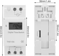 Digital Timer Switch, Mini AC 220-240V 50-60Hz Digital Timer Switch Time Control Timing Switch Control and switch — фото 7