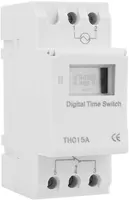 Цифровий таймер (Реле часу) на DIN-рейку 220V 16A, Тижневий, LCD, THC15A — фото 4