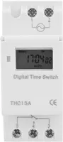 Цифровий таймер (Реле часу) на DIN-рейку 220V 16A, Тижневий, LCD, THC15A — фото 6