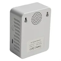 Аналізатор якості повітря 9-в-1 (CO2, PM2.5, HCHO, TVOC), Портативний детектор, Чорний — фото 5